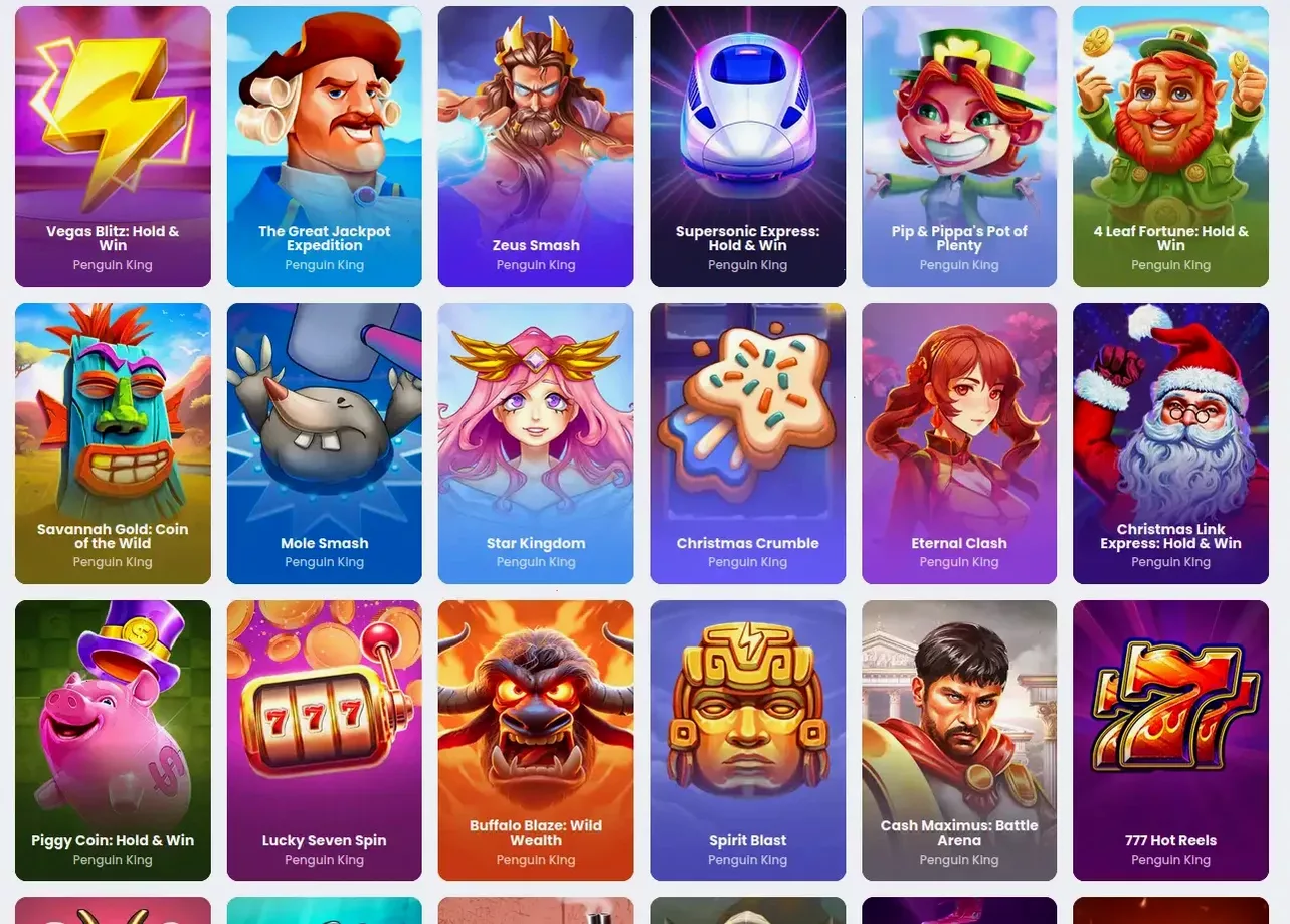 Каталог игр казино Френдс
